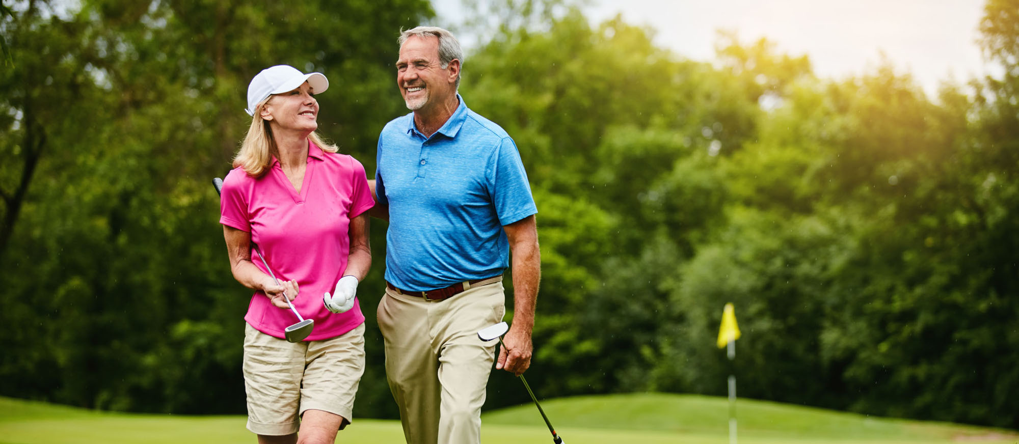 We share a love for golf